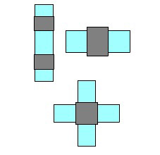 Dual and quad components with lumped leads